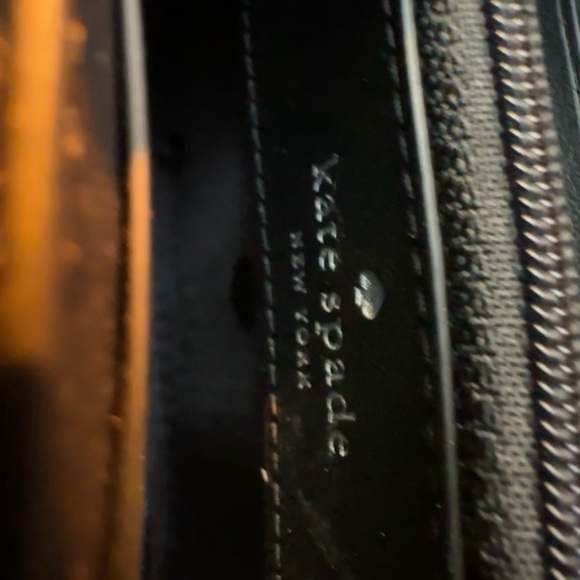 Kate Spade Black Glittery Wallet - Picture 5 of 6